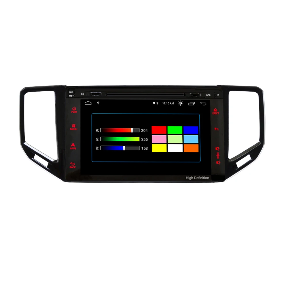4G LTE Android 8 1 2G ram Автомобильный gps мультимедийный Видео Радио dvd плеер в тире для