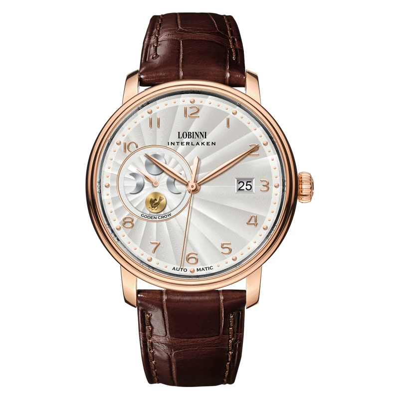 Top Luxury Brand LOBINNI Watch Men Japan MIYOTA Automatic Mechanical Movement Men's Watches Sapphire reloj hombre L12030-4
Top Luxury Brand LOBINNI Watch Men Japan MIYOTA Automatic Mechanical Movement Men's Watches Sapphire reloj hombre L12030-4