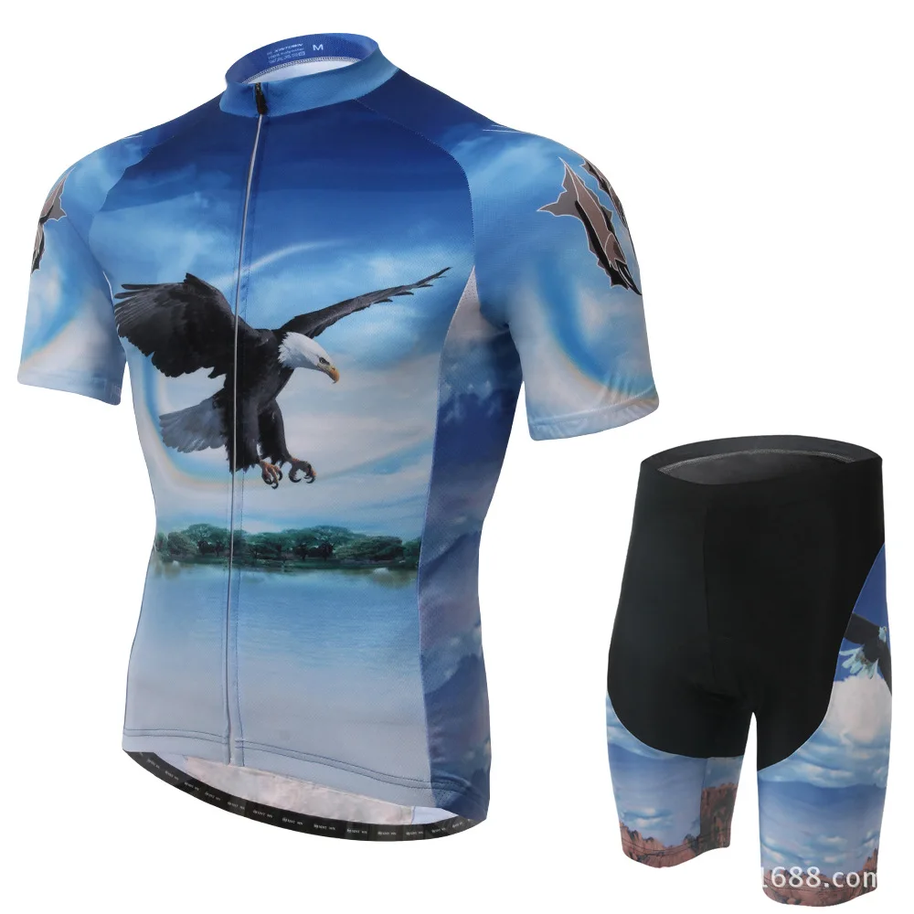 Q476 2017 Eagle cycling jerseys short sleeve Summer moisture absorption perspiration Cycling jerseys short sleeves set
Q476 2017 Eagle cycling jerseys short sleeve Summer moisture absorption perspiration Cycling jerseys short sleeves set