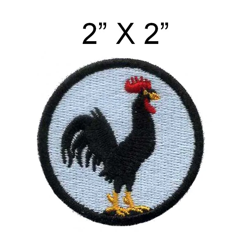 The rooster embroidery patch 2" wide /animal patches/Super Cock/ironing on the back
The rooster embroidery patch 2" wide /animal patches/Super Cock/ironing on the back