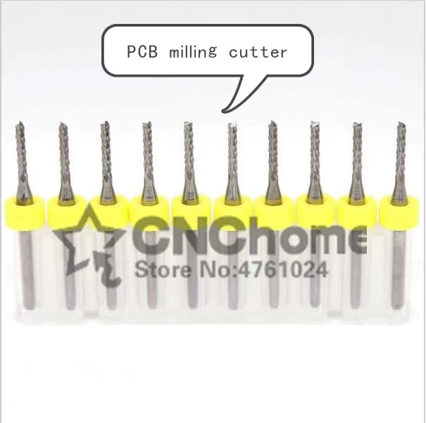 10pcs PCB milling cutter 0.6mm-3.0mm fish tail milling cutter corn milling cutter tungsten carbide mini end mill engraving
10pcs PCB milling cutter 0.6mm-3.0mm fish tail milling cutter corn milling cutter tungsten carbide mini end mill engraving