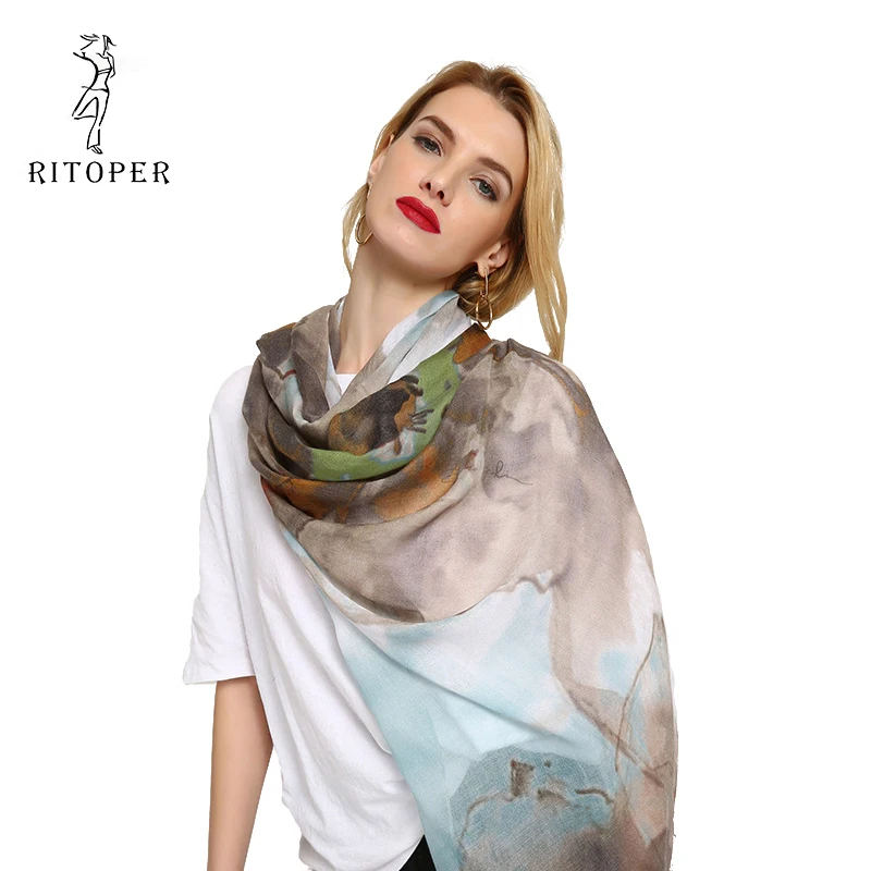 RITOPER 2019 Women Cotton Scarf Sheep Sticky Print Large Flower Doodle Scarf Winter Shawl Dual Purpose New Arrivals In Stock
RITOPER 2019 Women Cotton Scarf Sheep Sticky Print Large Flower Doodle Scarf Winter Shawl Dual Purpose New Arrivals In Stock
