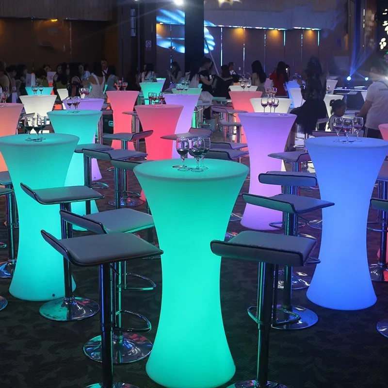Newest Led Luminous High Table Bar Table Chair Creative Light Furniture Bar Scattered Table Tea Table Stool
Newest Led Luminous High Table Bar Table Chair Creative Light Furniture Bar Scattered Table Tea Table Stool