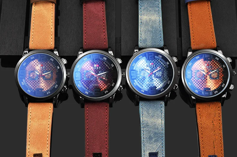 New Fashion Leather Men Watch Casual Sports Cowboy Watches Men Hot Luxury Watch Wristwatch Hour Clock relojes saat montre homme
New Fashion Leather Men Watch Casual Sports Cowboy Watches Men Hot Luxury Watch Wristwatch Hour Clock relojes saat montre homme