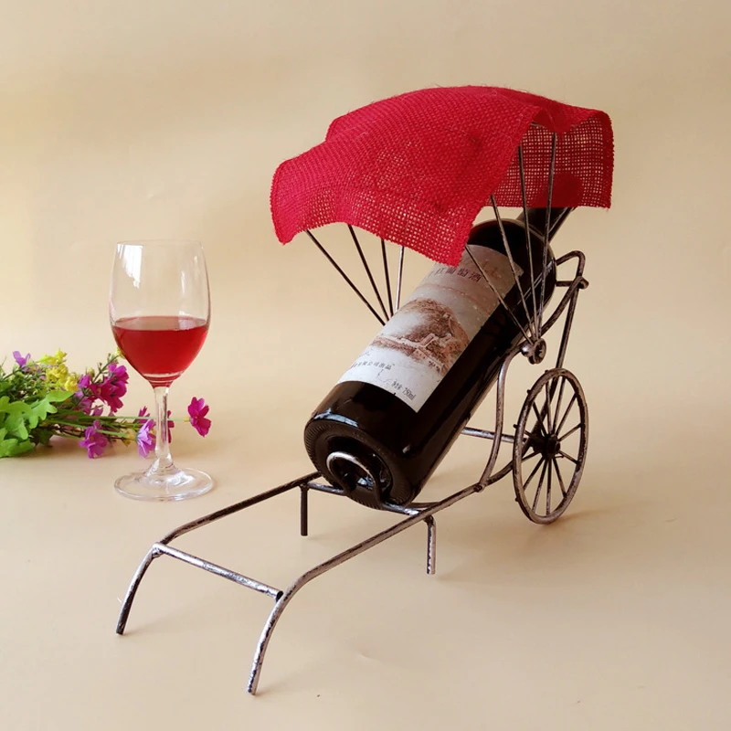 Creative Vintage Rickshaw Wine Rack Ricksha Jinrikisha Jinricksha Wrought Iron Artwok Bar Ornament Home Furnishing Business Gift
Creative Vintage Rickshaw Wine Rack Ricksha Jinrikisha Jinricksha Wrought Iron Artwok Bar Ornament Home Furnishing Business Gift