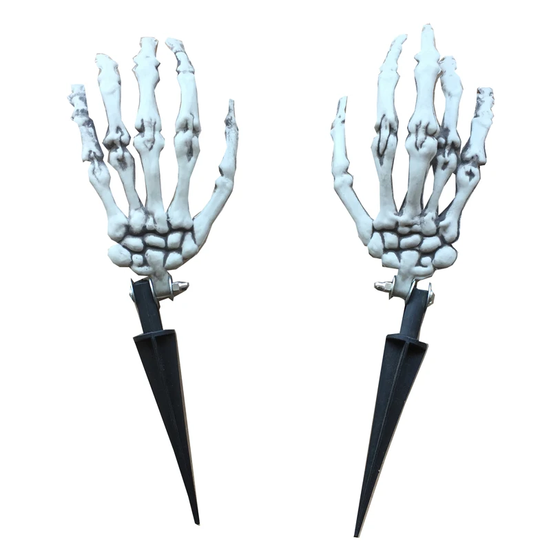 Halloween Plastic Skeleton Hand Lawn Stakes Pair Haunted House Escape horror props Halloween Decorations
Halloween Plastic Skeleton Hand Lawn Stakes Pair Haunted House Escape horror props Halloween Decorations