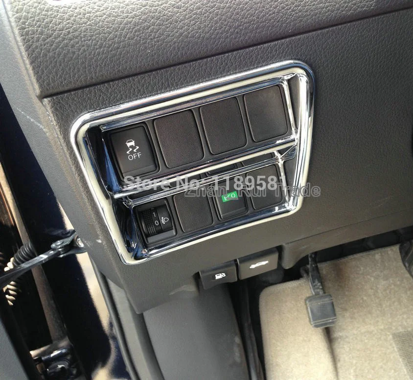 For Nissan Qashqai 2014 2015 2016 ABS Chrome Head Light Switch Control Trim Cover Car Accessories Stickers W4
For Nissan Qashqai 2014 2015 2016 ABS Chrome Head Light Switch Control Trim Cover Car Accessories Stickers W4