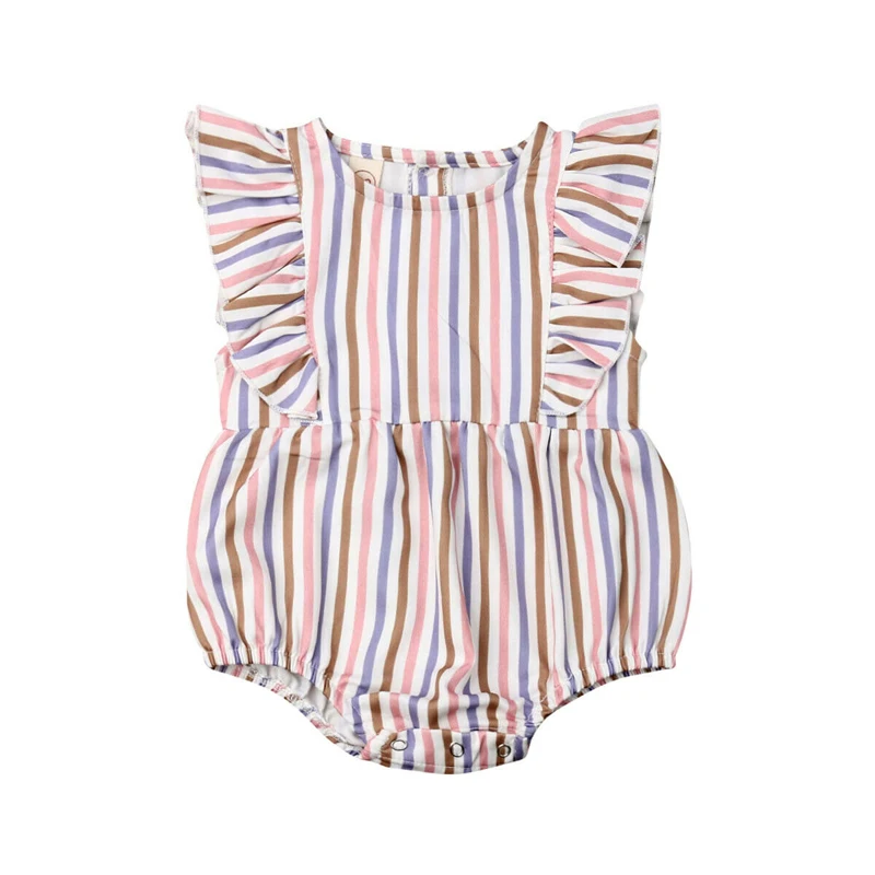 Toddler Summer Newborn Kids Romper Crawling Suit Bodysuit Outfits Colorful Striped Baby Girl Jumpsuit
Toddler Summer Newborn Kids Romper Crawling Suit Bodysuit Outfits Colorful Striped Baby Girl Jumpsuit