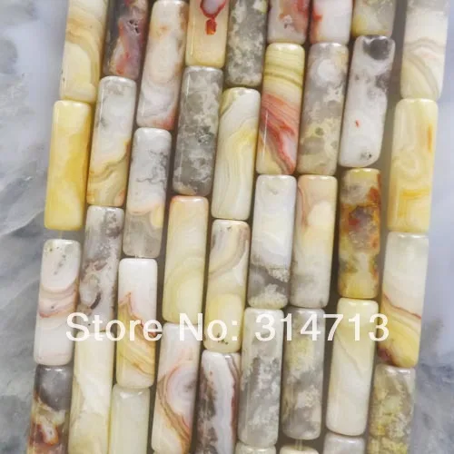 1 Strand 13x4mm Yellow Crazy Lace Stone Column Loose Bead 15.5inch for Jewelry Handmade Making
1 Strand 13x4mm Yellow Crazy Lace Stone Column Loose Bead 15.5inch for Jewelry Handmade Making