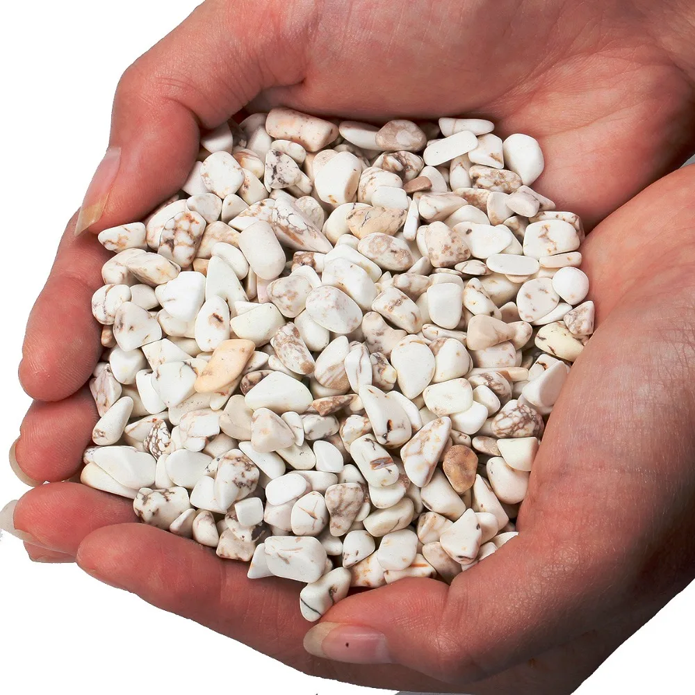 TUMBEELLUWA 1lb (460g) White Howlite Stone Tumbled Stone Chips Stone Crushed Pieces Irregular Stones
TUMBEELLUWA 1lb (460g) White Howlite Stone Tumbled Stone Chips Stone Crushed Pieces Irregular Stones