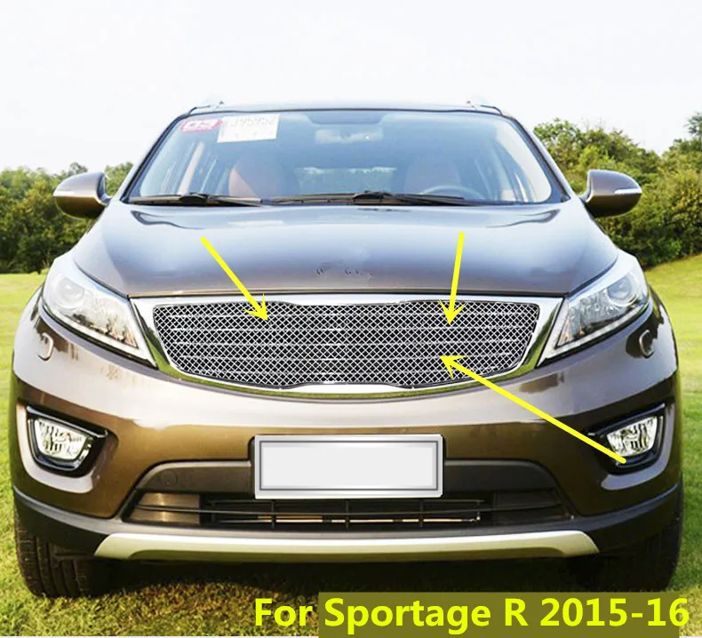 Высококачественные сетчатые гоночные решетки для Kia Sportage R Sorento 2009 2010 2011 12 13 14 15 16 17