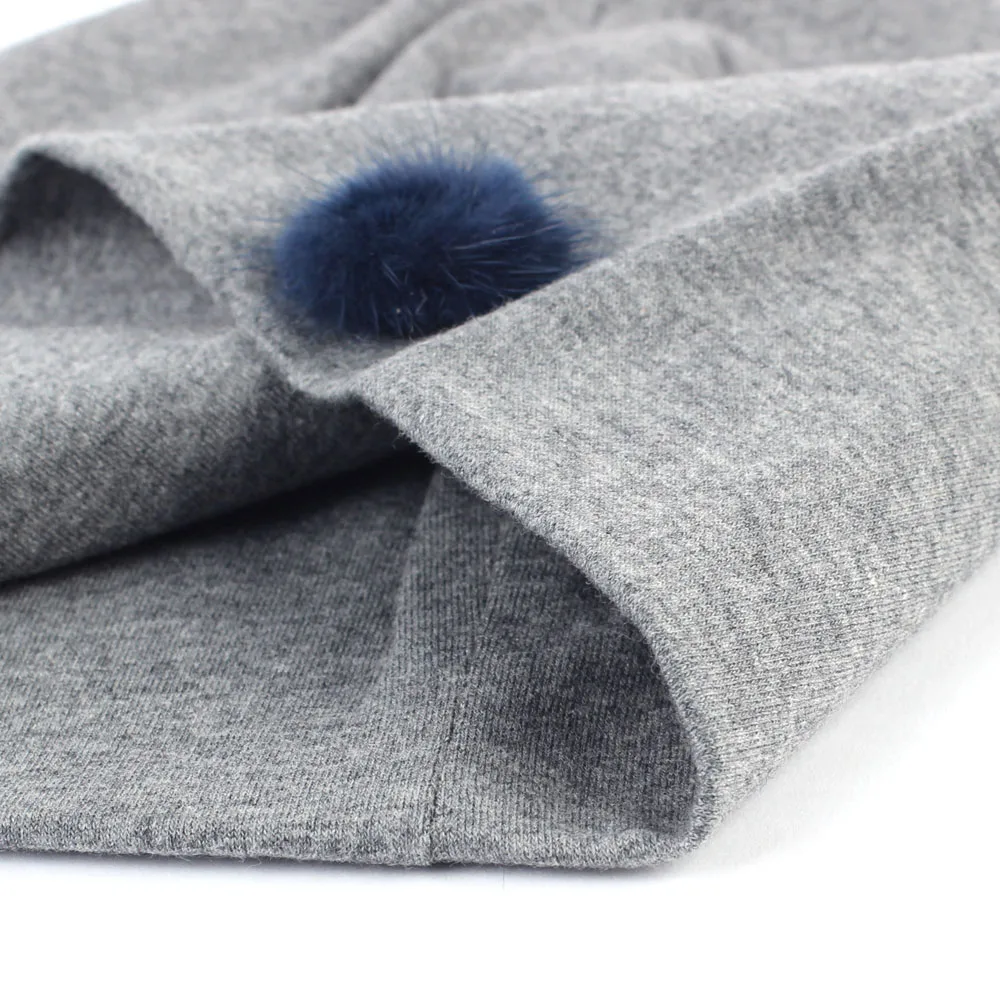 Geebro Spring Baby Beanie Hat with Pompom Winter Boys and Girls Slouchy Beanies with Mink Fur Pompons Plain Cotton Skullies Hat
Geebro Spring Baby Beanie Hat with Pompom Winter Boys and Girls Slouchy Beanies with Mink Fur Pompons Plain Cotton Skullies Hat