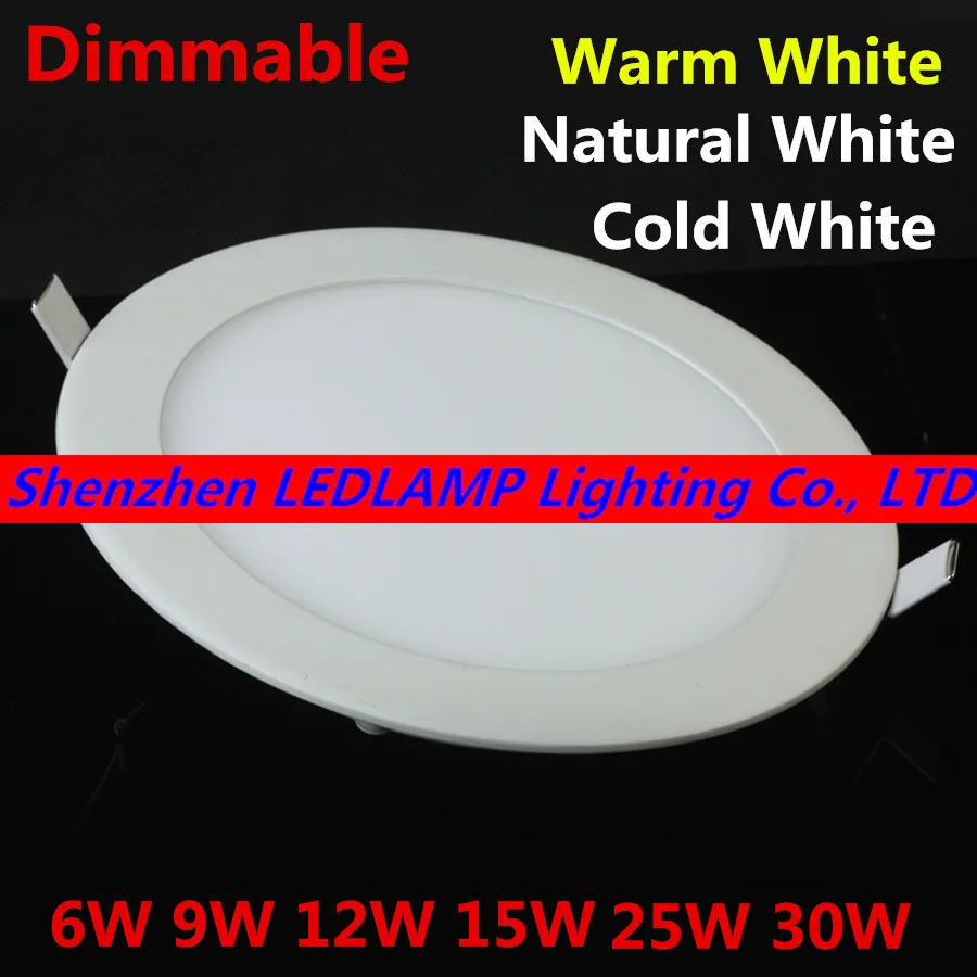 Dimmable LED Downlight 3W-30W 85-265V Warm White/Natural White/Cold White recessed dimmable led panel light DHL Free Shipping
Dimmable LED Downlight 3W-30W 85-265V Warm White/Natural White/Cold White recessed dimmable led panel light DHL Free Shipping
