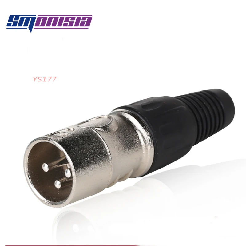 Smonisia 50pcs New XLR Signal Plug Male Female Audio Connector Balance Jack YS176/YS177 XLR Socket
Smonisia 50pcs New XLR Signal Plug Male Female Audio Connector Balance Jack YS176/YS177 XLR Socket