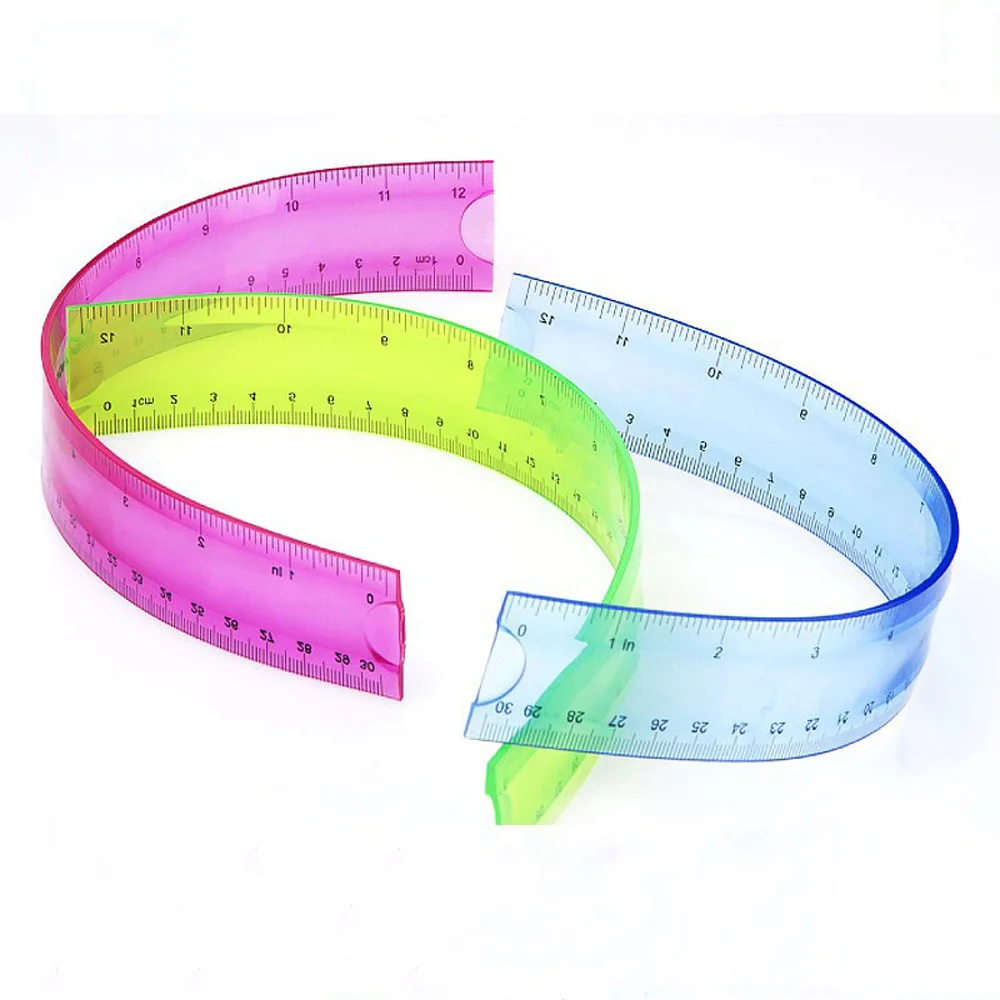 1pc 30cm Cute Flexible Ruler School Measuring Stationery Tool Drawing Template Promotional School Supplies Design Ruler Tool
1pc 30cm Cute Flexible Ruler School Measuring Stationery Tool Drawing Template Promotional School Supplies Design Ruler Tool