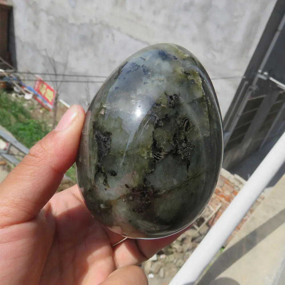 544g AAA Rough Madagascar Natural Moonstone Labradorite Crystal Egg Fengshui Healing Mineral Specimens and stones for Home Decor
544g AAA Rough Madagascar Natural Moonstone Labradorite Crystal Egg Fengshui Healing Mineral Specimens and stones for Home Decor