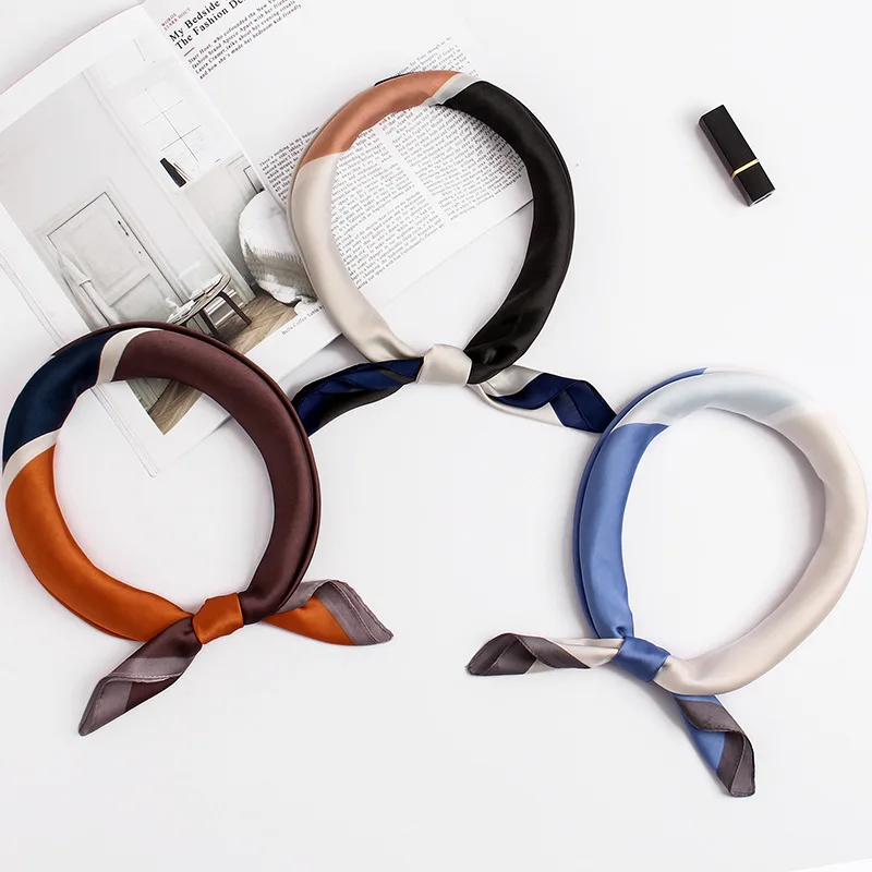 New Square Scarf Hair Tie Band For Business Party Women Elegant Small Vintage Skinny Retro Head Neck Fashion Silk Satin Scarf
New Square Scarf Hair Tie Band For Business Party Women Elegant Small Vintage Skinny Retro Head Neck Fashion Silk Satin Scarf