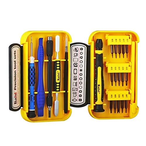 Kaisi 21 in 1 Screwdriver Sets Tools Multi-function Precision Screwdriver Digital Repair Tools For PC Mobile Phone iP 4S 5s 6s
Kaisi 21 in 1 Screwdriver Sets Tools Multi-function Precision Screwdriver Digital Repair Tools For PC Mobile Phone iP 4S 5s 6s