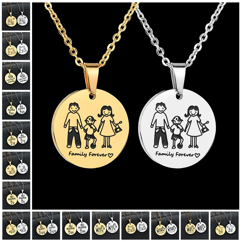 Nextvance Family Forever Love Medal Necklace Father Mother Son Pendant Nekclace Personalized Photo & Name Gift
Nextvance Family Forever Love Medal Necklace Father Mother Son Pendant Nekclace Personalized Photo & Name Gift