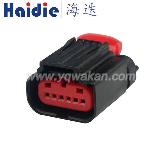 

Free shipping 2sets 6pin Auto Electronic plug harness plastic connector 1-1419168-1