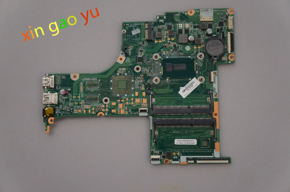 Laptop Motherboard 809318-601 DAX12AMB6D0 For HP For Pavilion 17-G101DX Laptop Motherboard w/ i5-5200U 2.2GHz CPU
Laptop Motherboard 809318-601 DAX12AMB6D0 For HP For Pavilion 17-G101DX Laptop Motherboard w/ i5-5200U 2.2GHz CPU