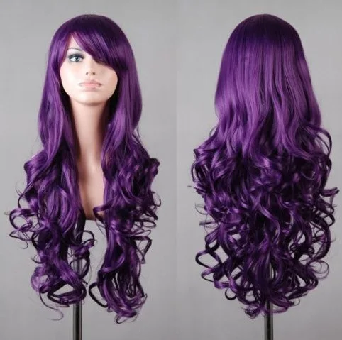 Cosplay Purple Synthetic Long Curly Halloween Women Hair Carnival Costume Cosplay Headwear Accessories
Cosplay Purple Synthetic Long Curly Halloween Women Hair Carnival Costume Cosplay Headwear Accessories