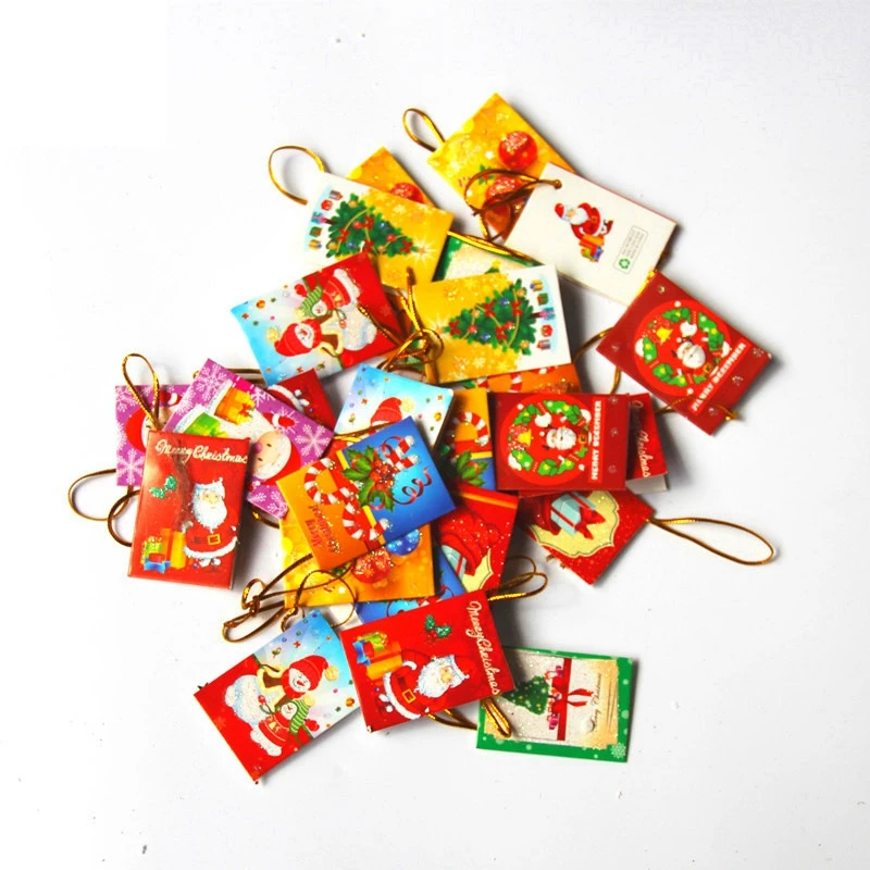 20pcs 5*3.5CM Cartoon mini Santa Claus snowman Merry Christmas Postcard Greeting Card Gift party supplies wedding decoration
20pcs 5*3.5CM Cartoon mini Santa Claus snowman Merry Christmas Postcard Greeting Card Gift party supplies wedding decoration