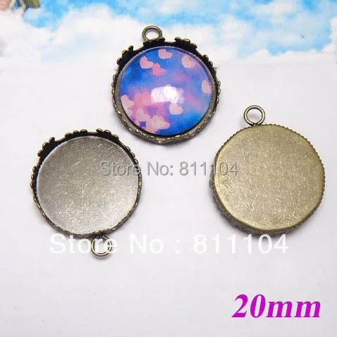 20mm Antique Bronze Plated Copper Round Crown Bezel w/ a loop Cabochon settings Pendant Findings Blank Wholesale
20mm Antique Bronze Plated Copper Round Crown Bezel w/ a loop Cabochon settings Pendant Findings Blank Wholesale