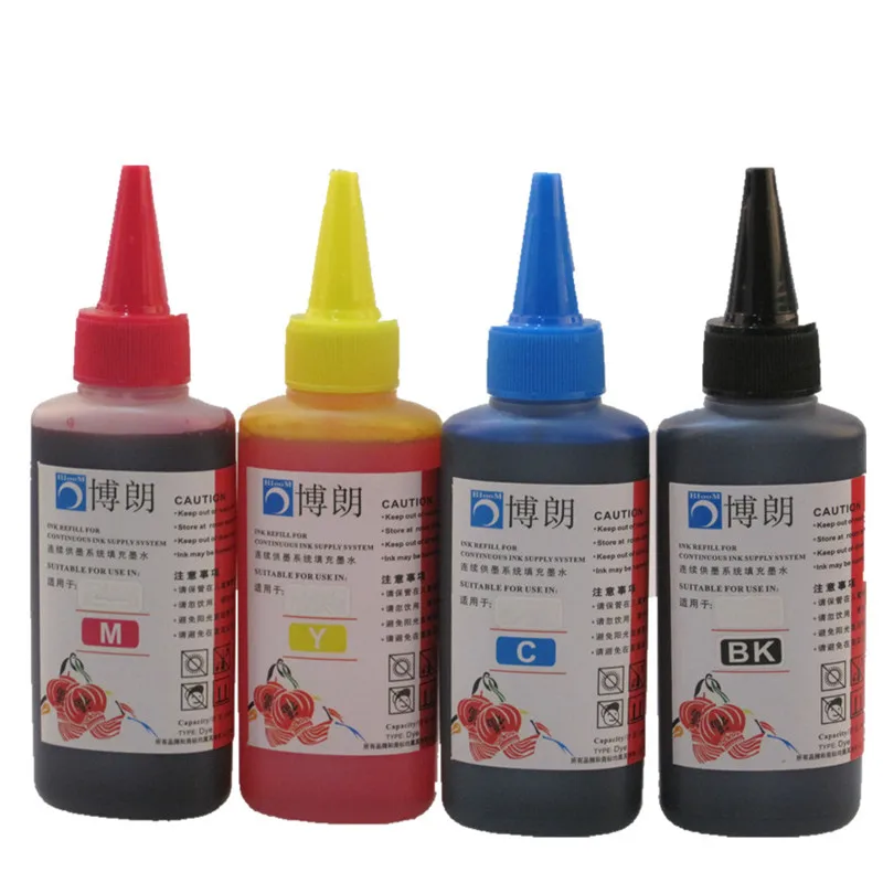 400ML Universal Refill Ink kit for Epson Printer Dye Ink tank all model 4 color CISS Cartridge each bottle 100ml
400ML Universal Refill Ink kit for Epson Printer Dye Ink tank all model 4 color CISS Cartridge each bottle 100ml