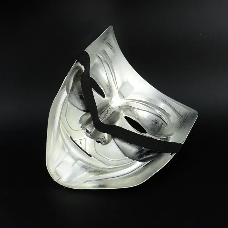 5pcs/lot Silver Guy Fawkes Mask V for Vendetta Anonymous Movie Halloween Costume V Mask
5pcs/lot Silver Guy Fawkes Mask V for Vendetta Anonymous Movie Halloween Costume V Mask