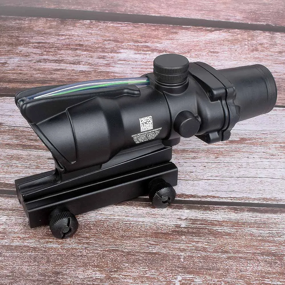Hunt sight Hunting 4X32 Real Fiber Optics Chevron BDC Reticle Red Green Illuminated Riflescope for Rifle .223 .308 Caliber
Hunt sight Hunting 4X32 Real Fiber Optics Chevron BDC Reticle Red Green Illuminated Riflescope for Rifle .223 .308 Caliber