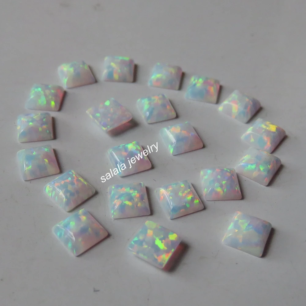 200pcss /lot Square opal wholesale 4mm op17 white synthetic square Cabochon opal white Square Opal stone
200pcss /lot Square opal wholesale 4mm op17 white synthetic square Cabochon opal white Square Opal stone