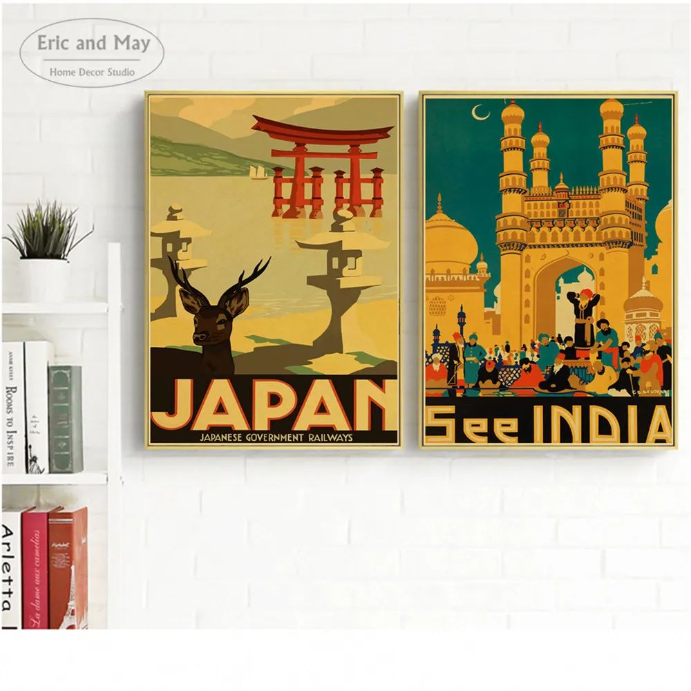 Asia Travel Tour Vintage Propaganda Posters And Prints Canvas Painting Wall Pictures For Living Room Decoration Home Decor
Asia Travel Tour Vintage Propaganda Posters And Prints Canvas Painting Wall Pictures For Living Room Decoration Home Decor