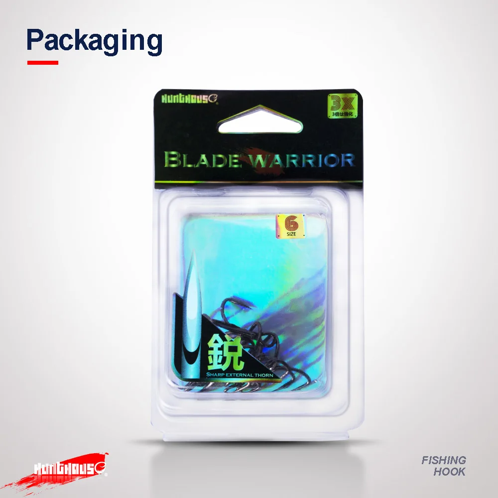 Hunthouse fishing treble hooks outside barbed 1/0 2# 4# 6# tremble Hook high carbon steel sharp hooks fishing tackle equipments
Hunthouse fishing treble hooks outside barbed 1/0 2# 4# 6# tremble Hook high carbon steel sharp hooks fishing tackle equipments