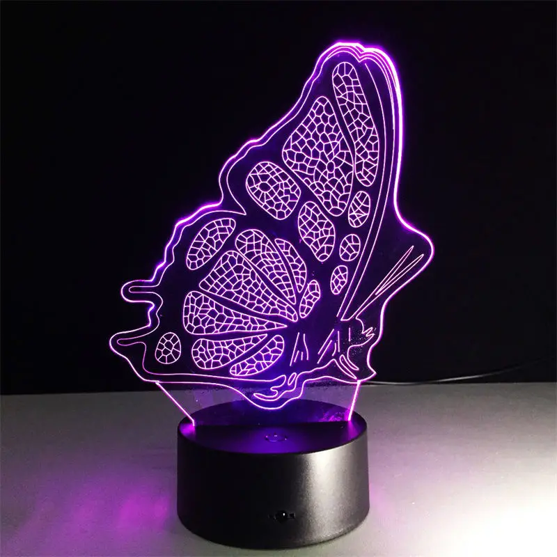Colorful Butterfly 3D Stereo Night Light Touch Switch Acrylic LED Lamp 3D Visual Light Bedroom Sleep Night Light Kids Gift Toys
Colorful Butterfly 3D Stereo Night Light Touch Switch Acrylic LED Lamp 3D Visual Light Bedroom Sleep Night Light Kids Gift Toys