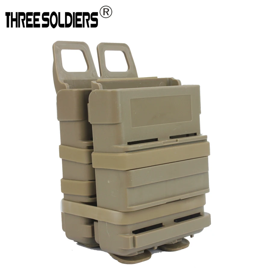 Three SoldierAirsoft 5.56 Mag M4 Magazine Fast Attach Tactical Pouch Molle System Module Combination Two Holder Magazine Pouches
Three SoldierAirsoft 5.56 Mag M4 Magazine Fast Attach Tactical Pouch Molle System Module Combination Two Holder Magazine Pouches