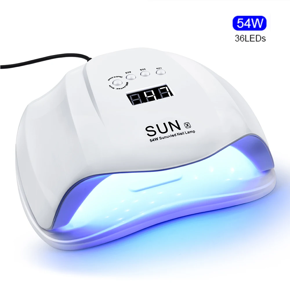 Sunx лампа для ногтей Сушилка для ногтей 54 Вт УФ светодиодный светильник быстрая сушка для всех гель для полировки с ЖК-дисплей Дисплей Авто С... 
Sunx лампа для ногтей Сушилка для ногтей 54 Вт УФ светодиодный светильник быстрая сушка для всех гель для полировки с ЖК-дисплей Дисплей Авто С...