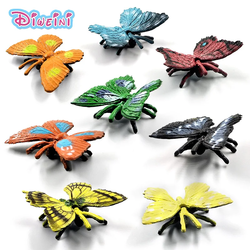 8pcs/Lot Simulation Butterfly insect animal model Lifelike action figure home decor Gift For Boy girl children Kids hot toys set
8pcs/Lot Simulation Butterfly insect animal model Lifelike action figure home decor Gift For Boy girl children Kids hot toys set