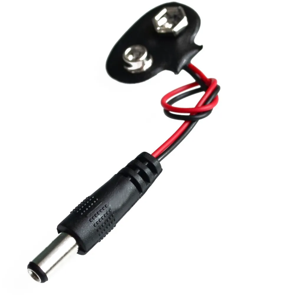 90 DC 9V батарея Кнопка питания разъем для Arduino Mega 2560 1280 UNO R3 132 Пряжка Diy умный робот