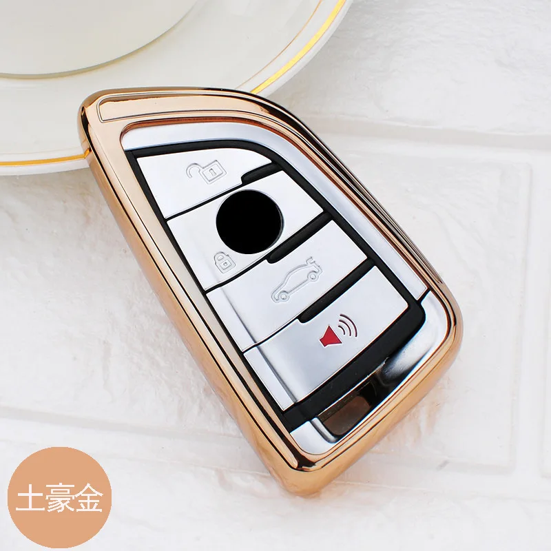 Soft TPU Car Key Case Key Cover Key Shell Protector for BMW X1 X5 F15 X6 F16 G30 7 Series G11 X1 F48 F39 Accessories Car Styling
Soft TPU Car Key Case Key Cover Key Shell Protector for BMW X1 X5 F15 X6 F16 G30 7 Series G11 X1 F48 F39 Accessories Car Styling