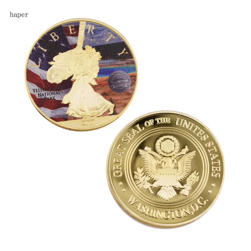 US Metal Coin Gold Plated Liberty Gold Coin Metal Crafts Festival Souvenir Coin for Business Souvenir Gifts
US Metal Coin Gold Plated Liberty Gold Coin Metal Crafts Festival Souvenir Coin for Business Souvenir Gifts