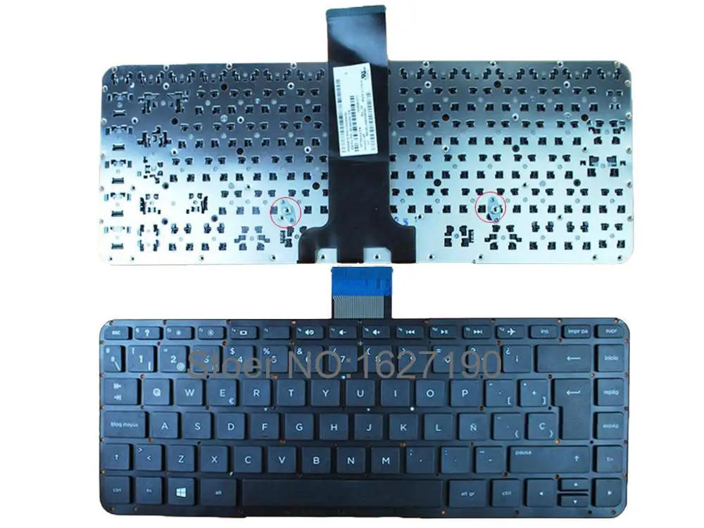SP Spanish Keyboard for HP Pavilion x360 13-A BLACK Win8 PN:9Z.N9GSQ.701 New Laptop Keyboards With
SP Spanish Keyboard for HP Pavilion x360 13-A BLACK Win8 PN:9Z.N9GSQ.701 New Laptop Keyboards With