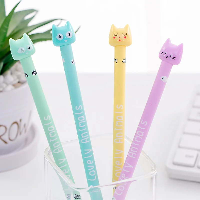 40pc/lot Cartoon color cute cat gel pen /ink water pen/ pupil student prize/creative stationery/office supplier
40pc/lot Cartoon color cute cat gel pen /ink water pen/ pupil student prize/creative stationery/office supplier