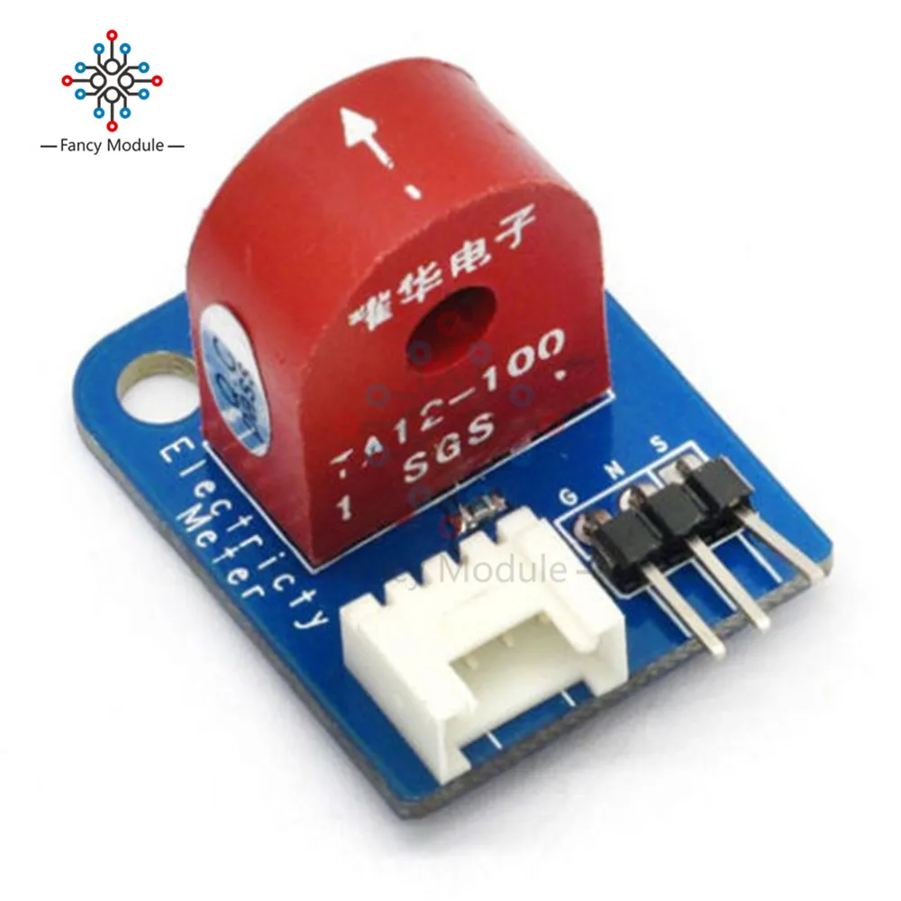 AC 5A Ammeter Electricity Sensor Module Board For Arduino Analog Current Meter Module Brick 5V I/O A12-100 Current Transformer
AC 5A Ammeter Electricity Sensor Module Board For Arduino Analog Current Meter Module Brick 5V I/O A12-100 Current Transformer