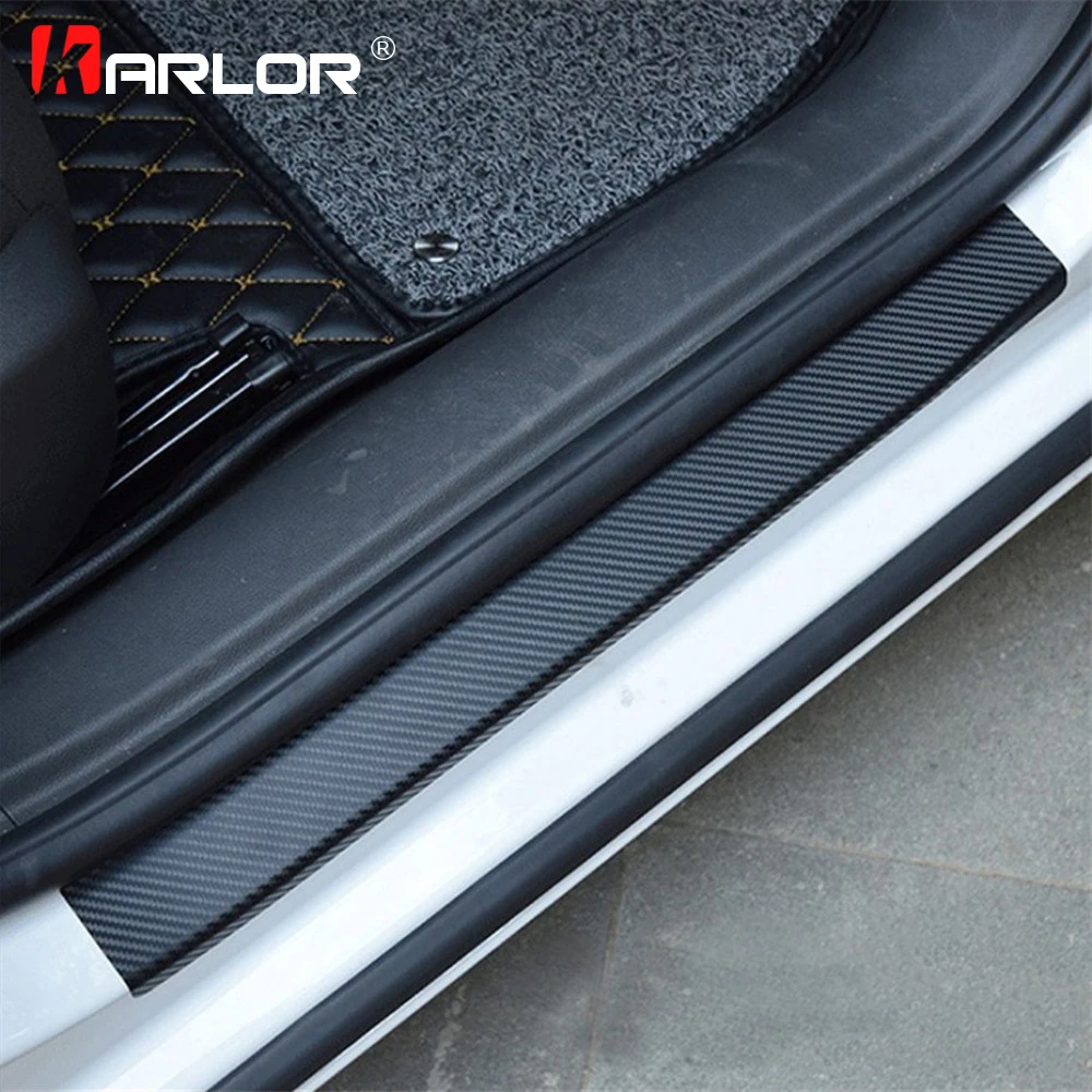 4PCS/Set Carbon Fiber Welcome Pedal Car Stickers Car Door Sill Scuff Scratch Protector Car Accessories For Ford Fiesta 2009-2018
4PCS/Set Carbon Fiber Welcome Pedal Car Stickers Car Door Sill Scuff Scratch Protector Car Accessories For Ford Fiesta 2009-2018