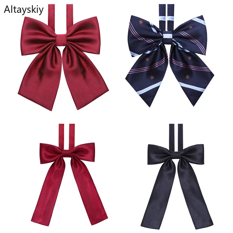 Ties Women Solid Striped Print Silky Womens Bows Tie All-match School Students Leisure Japanese Style Trendy Simple College Chic
Ties Women Solid Striped Print Silky Womens Bows Tie All-match School Students Leisure Japanese Style Trendy Simple College Chic