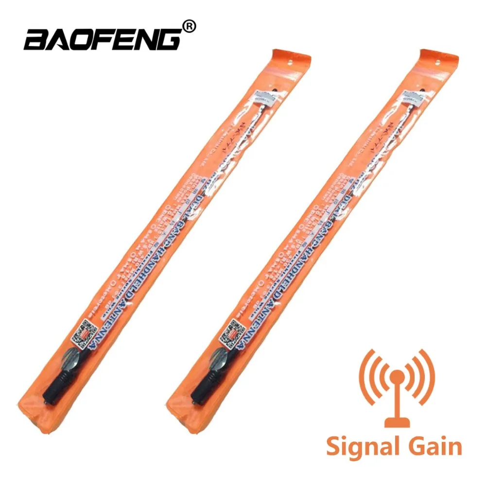 2Pcs Walkie Talkie NA-771 Gain Antenna Baofeng Antenna Signal Extend NA771 SMA-F Universal Portable Radio UV-5R UV-82 BF-888S
2Pcs Walkie Talkie NA-771 Gain Antenna Baofeng Antenna Signal Extend NA771 SMA-F Universal Portable Radio UV-5R UV-82 BF-888S