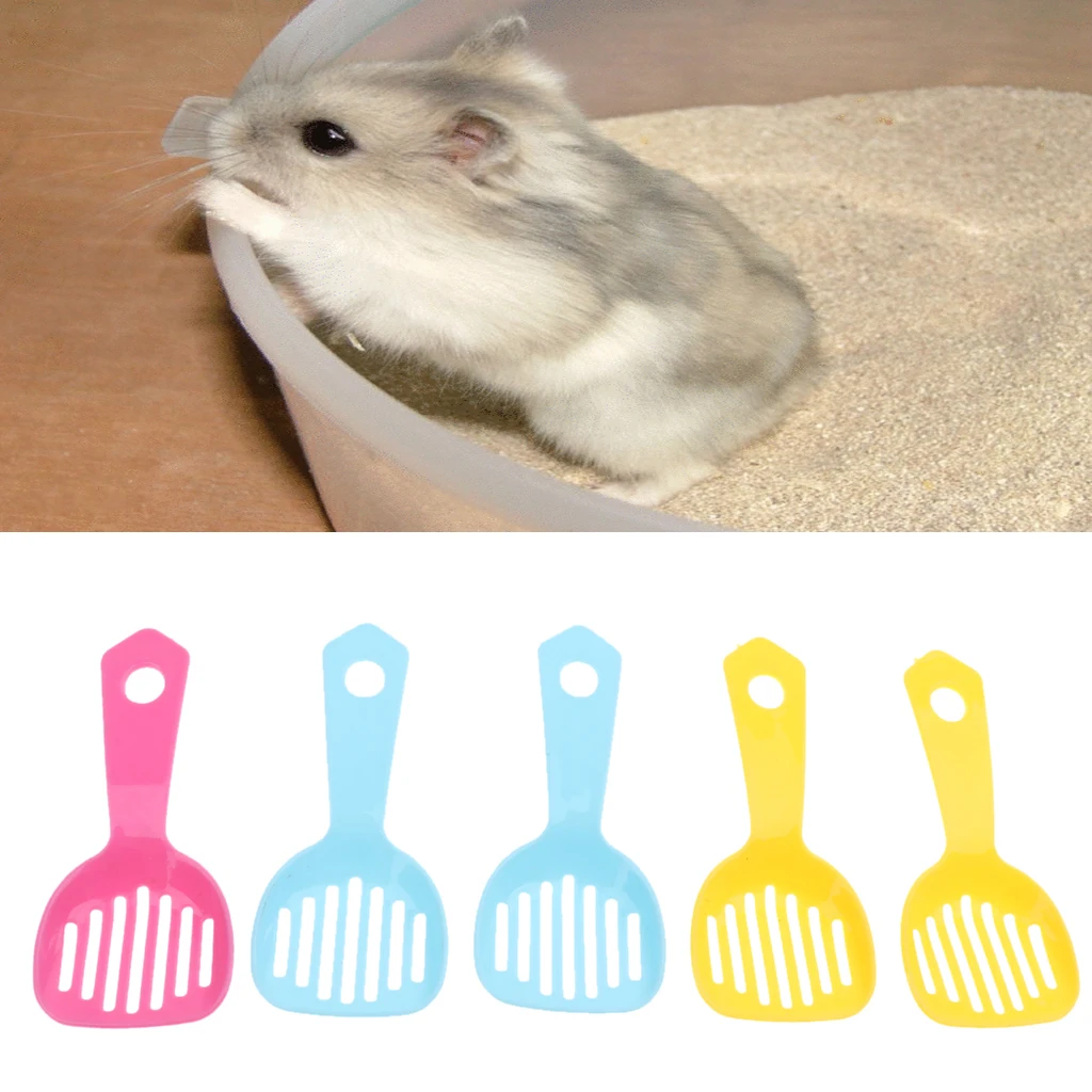 5pcs Hamster Gerbille Poop Scooper Poo Shovel Bath Sand Clean Shovel Cleaning Tools for Pet Hamster Hygiene - 10x4.5cm
5pcs Hamster Gerbille Poop Scooper Poo Shovel Bath Sand Clean Shovel Cleaning Tools for Pet Hamster Hygiene - 10x4.5cm
