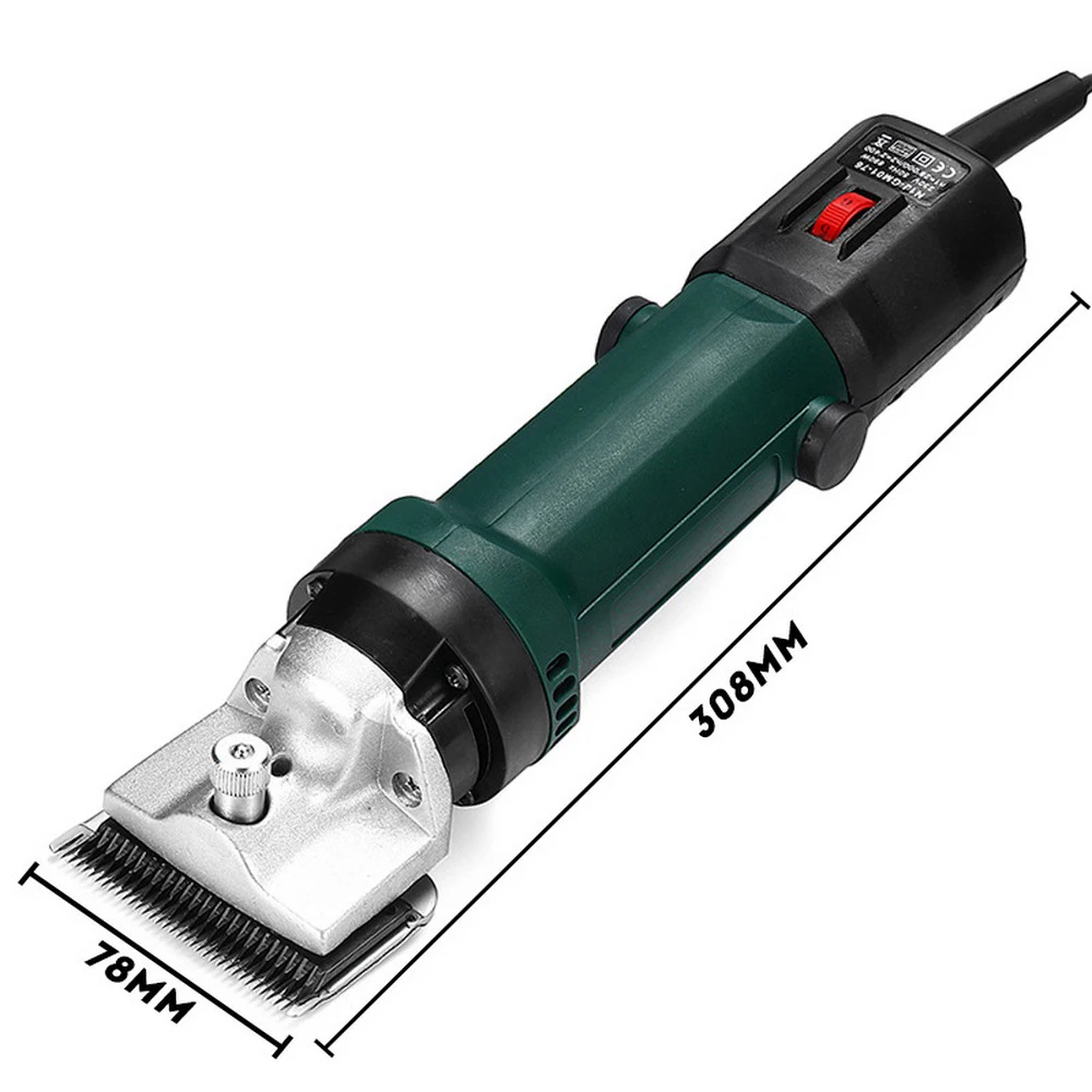 690W Electric Sheep Shear Pet Hair Scissors Goat Horse Shears Cutter 13 teeth blade 6 Gears Speed Animal Hair Trimmer Shearing
690W Electric Sheep Shear Pet Hair Scissors Goat Horse Shears Cutter 13 teeth blade 6 Gears Speed Animal Hair Trimmer Shearing