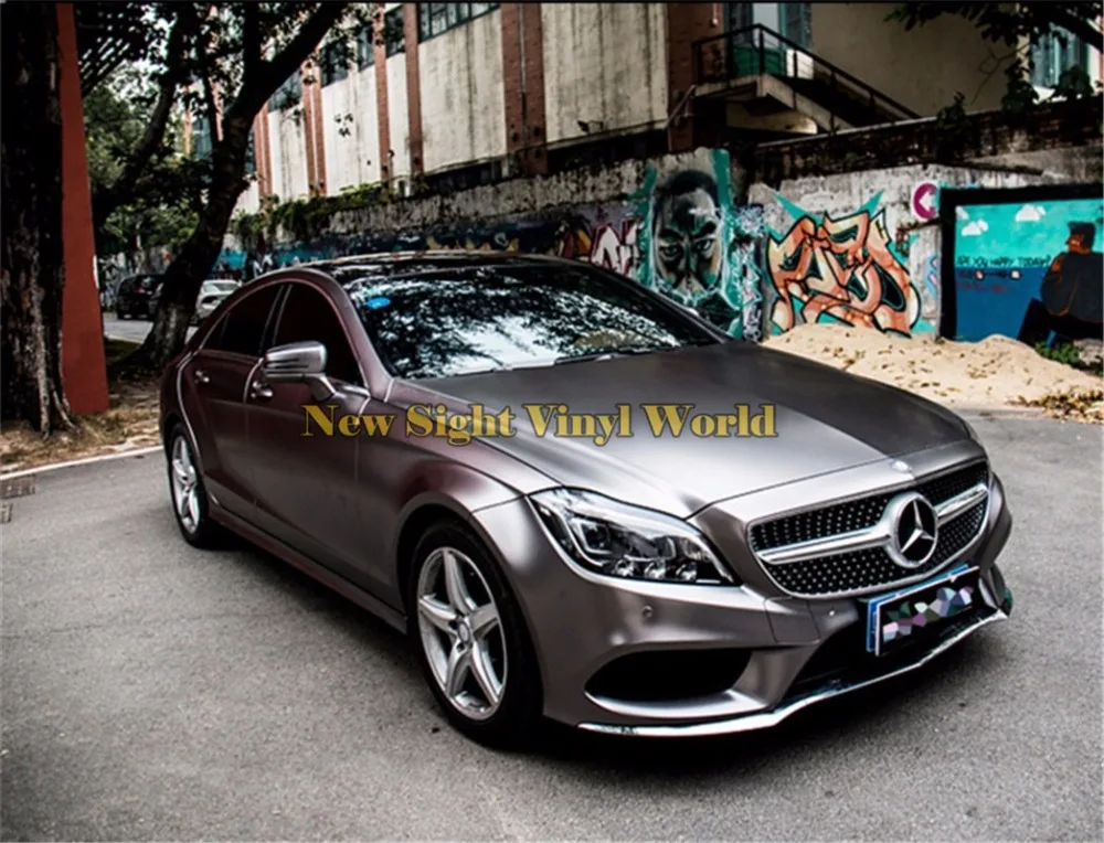 Best Quality Electric Chrome Charcoal Grey Vinyl Wrap Film For Car Wrapping Bubble Free
Best Quality Electric Chrome Charcoal Grey Vinyl Wrap Film For Car Wrapping Bubble Free